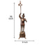 Roman Male Soldier Bronze Statue